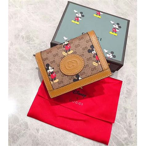 disney gucci card case wallet